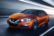 Фотошпионы сделали первые снимки нового седана Nissan Maxima