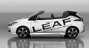 Новому Nissan Leaf снесло крышу